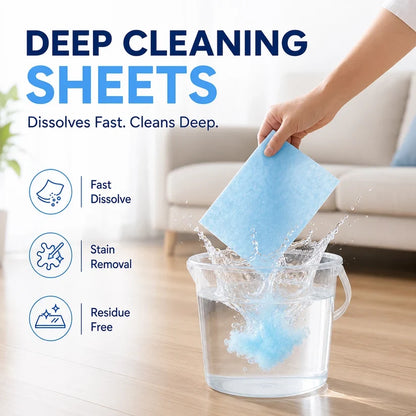 5-Scent Multi-Surface Floor Cleaning Sheets
