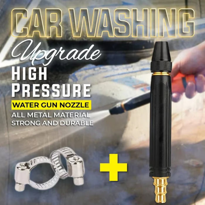 Home High-pressure Car Wash Water Gun with Booster Nozzle