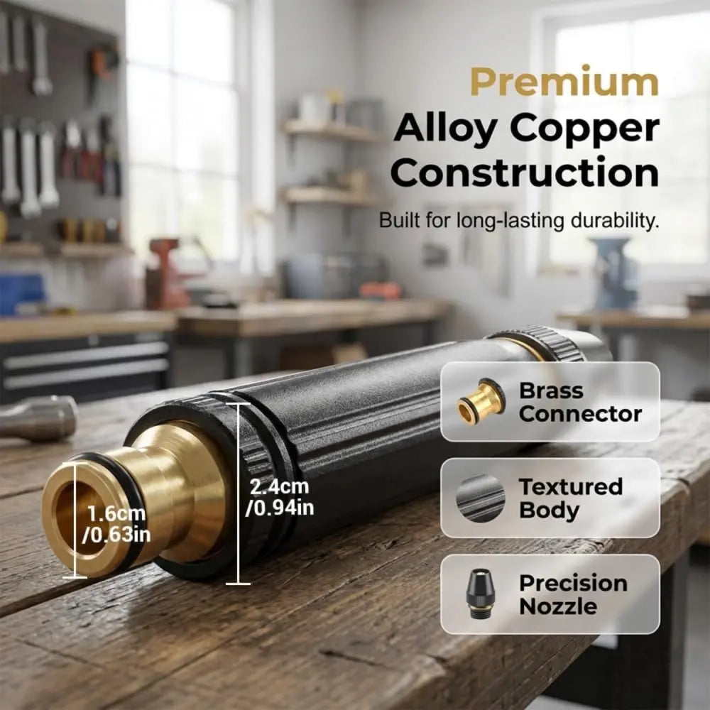 Home High-pressure Car Wash Water Gun with Booster Nozzle