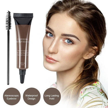 Buy 1 Get 1 Free ⭐Long-lasting Waterproof Smudge-proof Liquid Eyebrow Gel/Tint (With Free Brush)