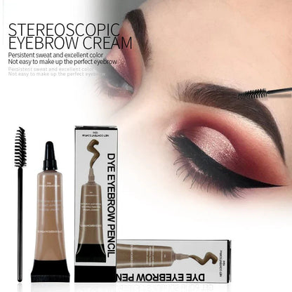 Buy 1 Get 1 Free ⭐Long-lasting Waterproof Smudge-proof Liquid Eyebrow Gel/Tint (With Free Brush)