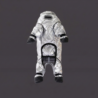 🐾 All-In-One Winter Adventure Dog Suit: Waterproof Coat + Cozy Flannel + Built-In Snow Boots