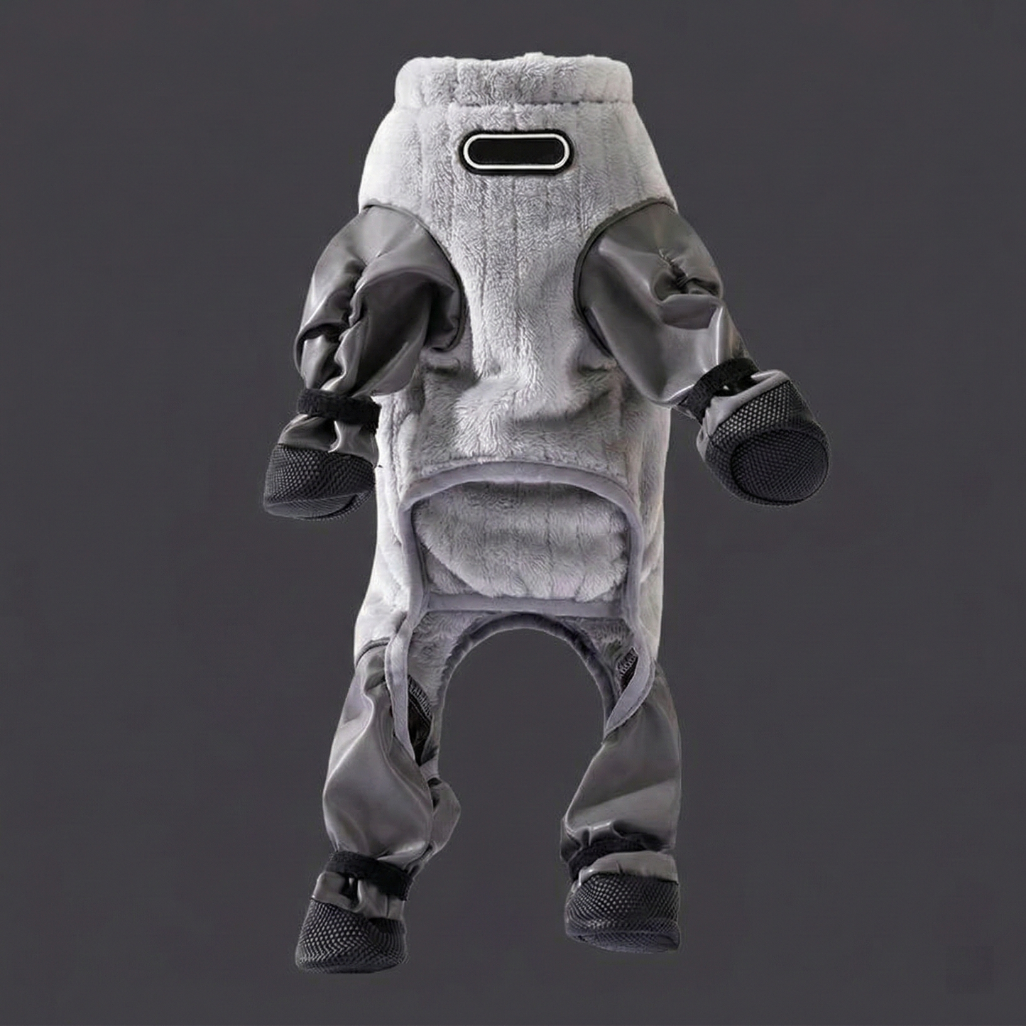 🐾 All-In-One Winter Adventure Dog Suit: Waterproof Coat + Cozy Flannel + Built-In Snow Boots