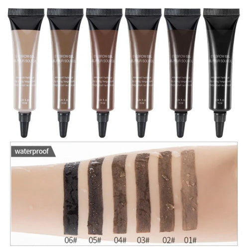 Buy 1 Get 1 Free ⭐Long-lasting Waterproof Smudge-proof Liquid Eyebrow Gel/Tint (With Free Brush)