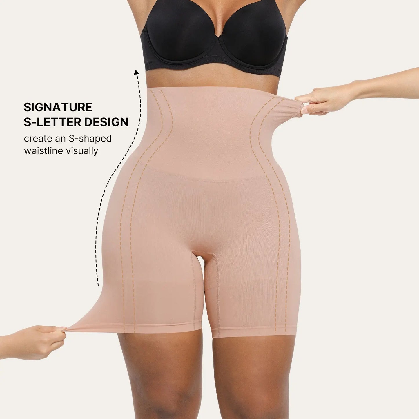 Seamless High Waist Sculpting Shorts for Women