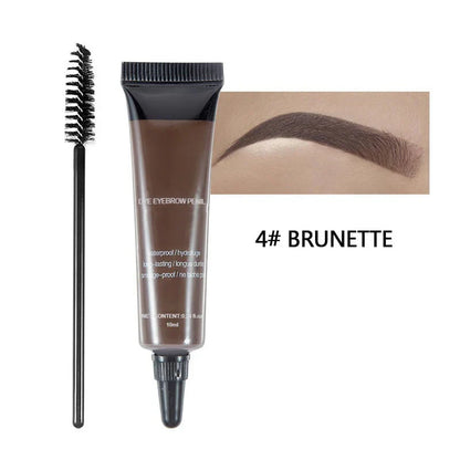 Buy 1 Get 1 Free ⭐Long-lasting Waterproof Smudge-proof Liquid Eyebrow Gel/Tint (With Free Brush)