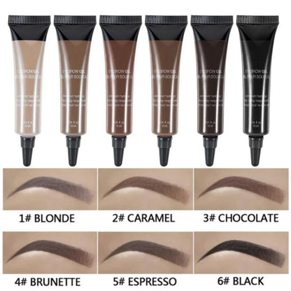 Buy 1 Get 1 Free ⭐Long-lasting Waterproof Smudge-proof Liquid Eyebrow Gel/Tint (With Free Brush)