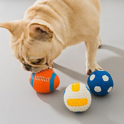 🏈 Interactive Squeaky Dog Toy Ball – Fun & Engaging Playtime for Your Pup