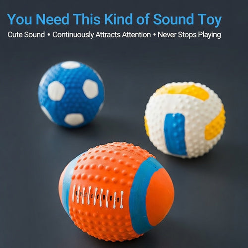 🏈 Interactive Squeaky Dog Toy Ball – Fun & Engaging Playtime for Your Pup