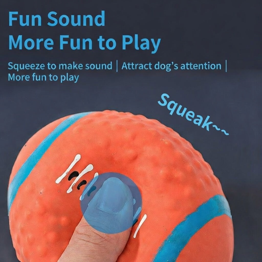 🏈 Interactive Squeaky Dog Toy Ball – Fun & Engaging Playtime for Your Pup